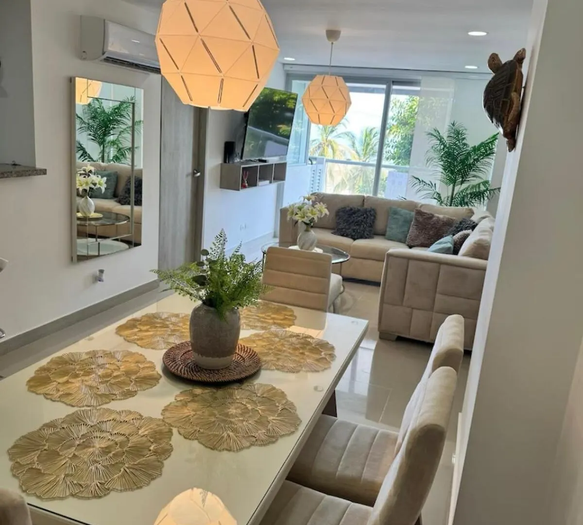 Hermoso apartamento moderno con vista al mar Cartagena