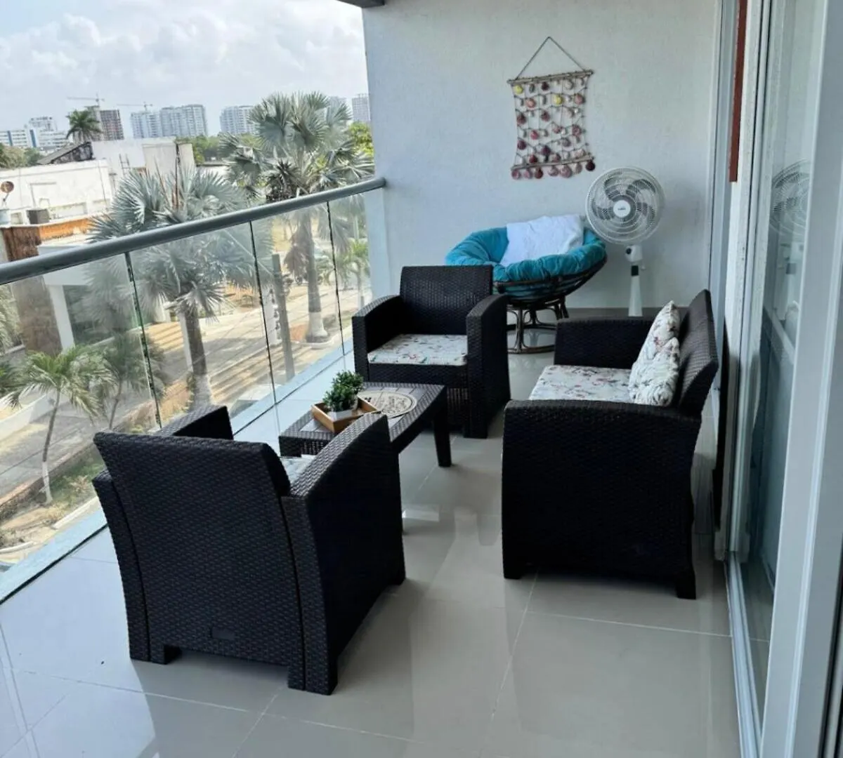 Hermoso apartamento moderno con vista al mar Cartagena Colombia