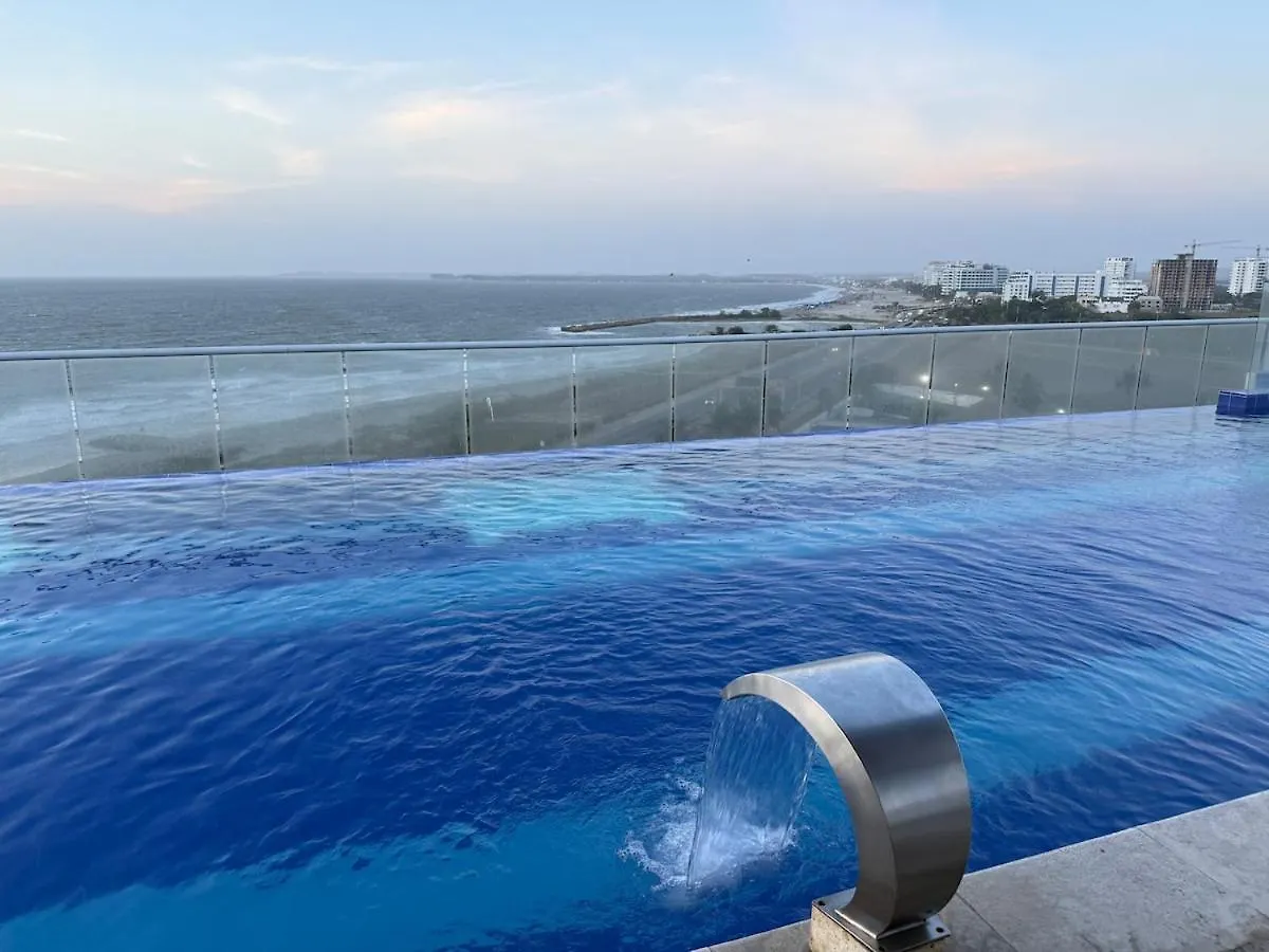 Hermoso apartamento moderno con vista al mar Cartagena